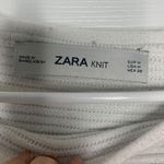 ZARA  knit white textured sweater Photo 1