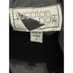 Yucantan Bay‎ 90s Vintage Suede Leather Pencil Skirt Knee Length Black Size 8 Black Photo 3