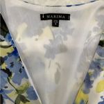 Pretty midi dress 🤍💙NEW💙💛 Blue Size 8 Photo 9