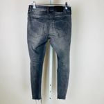 One Teaspoon Black Distressed Button Fly Skinny Jeans - 26 Photo 8