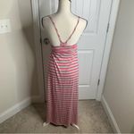 Vitamin A  gray striped maxi dress coverup summer vacation‎ beach size small Photo 1
