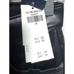 Abercrombie & Fitch Abercrombie Ultra High Rise Ankle Straight Jeans Womens 28/6 Pleather Denim NWT Photo 7