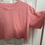 Coral Crop Top Pink Size L Photo 1