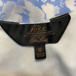 Disney Alice Mini Dress M Blue White Colleen Atwood A-Line Belted Floral Lace Photo 9