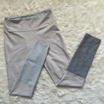 Outdoor Voices Leggings 7/8 Dipped Warmup in Oatmeal/Dove/Ash S Photo 0