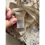 ASTR the Label Tie Sleeve Crop Top Periwinkle Floral Womens Size XS Coquette Photo 2