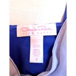 Oscar de la Renta Pink Label Blue White Sheer Babydoll Nightgown Dress S Fairy Photo 2