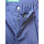 Lauren‎ Ralph Lauren Womens Navy Flat Front Slim Fit Chino Pants Size 10 Blue Photo 3