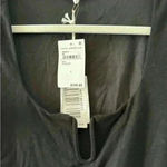 Good American  Stretch Jersey U Ring Bodysuit ~ Black ~ M/2~ NWT! Photo 7