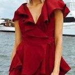 Vestique Dark Red Romper Photo 0