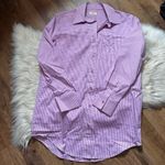 Camila Coelho  Elliot Shirt Dress In Pink Lilac 100% Cotton Photo 6