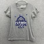 Fanatics Tampa Bay Lightning Women's Shirt Stanley Cup 2021 Sleeve Size Small Gray NHL Photo 0