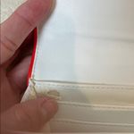 Guess White Wallet with Colorful Stripes. Photo 7