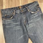 7 For All Mankind Seven Jeans 32x35 Long Pink A Pocket Low Rise Boot Cut Photo 4