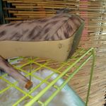 Gianni Bini  Beige Leopard Stitched Heels Sz 7.5 Photo 4