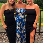 Vestique  blue floral jumpsuit Photo 1