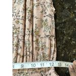 Knox Rose  90s Dress Sz M Fairy Y2K Floral Print Asymmetrical Hem Smocked Waist Photo 7