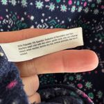 Lucky Brand Blue Multicolor Hooded Lightweight Pajama Fleece Tunic Size XL Photo 5