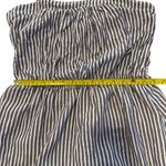 Old Navy  Women's cotton linen Striped Sleeveless Midi Sundress Size M Photo 5