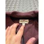 American Giant Dress Women‎ XS Burgundy Hoodie French Terry Tunic Sweatshirt Photo 2