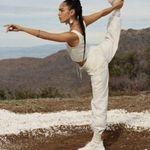 Athleta Alicia Keys Magnolia White Keys High Waist Utility Cargo Pant Sz 20 Photo 0