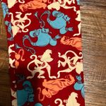 LuLaRoe Disney X Aladdin Print Leggings High Rise Pull On Tall Curvy Photo 3