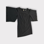 Ark & Co. new Kimono Dress,Lined Black SZ S Cut on the back,without belt Photo 3