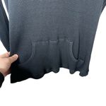 VINTAGE Y2K Sledge Women’s Half Zip Thermal Hoodie Glitter Dragon Black/Blue M Black Size M Photo 2