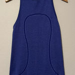 Lululemon Blue Striped Women's Tank Top Photo 0