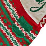 Eyeshadow JOY Christmas Knit Straight-Leg Overalls Holiday Jumpsuit Size L NWT Photo 9