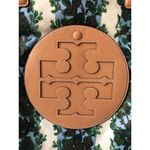 Tory Burch Ella Logo Prints Large Nylon Tote Rayure Fleurie New w/tag Authentic Photo 2
