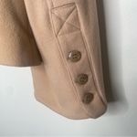 Tribal Wool Blend Peplum Blazer in size 10 Tan Photo 12