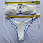 SheIn Bikini, sz M, tortoise color ring in top and bottom Photo 1