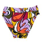 Bar III BAR lII NEW Women's Banded High-Rise Bikini Bottom Multi XS Photo 3