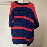 Cotton Emporium Blue and Pink Knit Cardigan Photo 2
