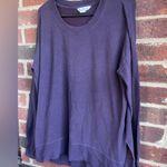 Athleta  Coaster Luxe Oversized Purple Sweatshirt Size Medium Photo 2