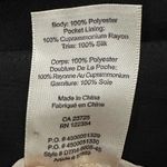 Wilfred Aritzia Black Chici Minimalist Contemporary Wide Leg Pants, Size 6 Photo 9