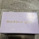 Madden Girl Marrvel Faux Leather Thong Block Heel Sandals, Size 9.5 NEW Photo 9