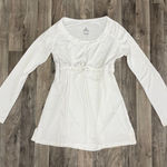 prAna  felicity babydoll cinched waist swim coverup top Photo 0