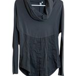 European Culture Black Long Sleeve Gray/Black Top. Cowl Neck Size undefined Photo 1