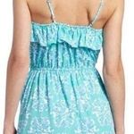 Lilly Pulitzer Kalen Lagoon Blue Green Hey Sailor Flounce Ruffle Faux Wrap Dress Photo 1