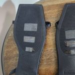 Bamboo  Black Lace-up Sandals with Square Toe Size 10 Photo 6