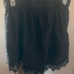 SheIn Curve Black crochet trim shorts 1X Photo 0