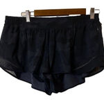 Lululemon NWT  Hotty Hot Low-Rise Lined Short‎ 2.5" Camo Deep Coal Multi Black 14 Photo 0