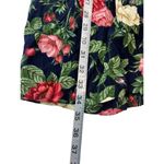 Susan Bristol Women's Long Floral Navy Blue Skirt Photo 6