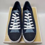 Michael Kors Ronnie Denim Platform Low Top Sneaker Size 9.5 Photo 2