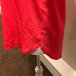 Gap  Neon Pink/Orange 5 Button Collarless Blouse Photo 3