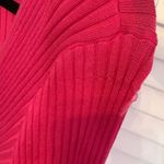 Cato Pink Ribbed Sweater Dress Size Medium Photo 5
