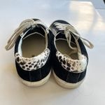 Madewell Sidewalk Low-Top Sneakers in Suede and Spot Calf Hair Shoes Size 8M Photo 3