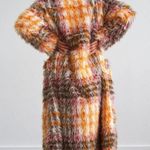 Free People Cardi Plaid Faux Fur Coat Photo 7